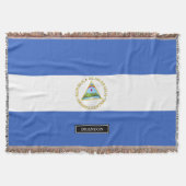 Vlag van Nicaragua Deken (Voorkant)