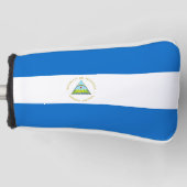 vlag van Nicaragua Golfheadcover (Voorkant)