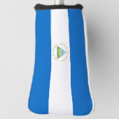 vlag van Nicaragua Golfheadcover (Draai 90)