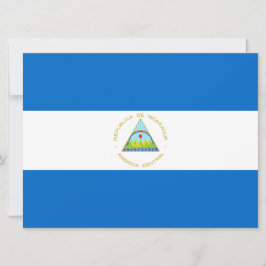 Vlag van Nicaragua Kaart
