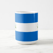 vlag van Nicaragua Koffiemok (Center)