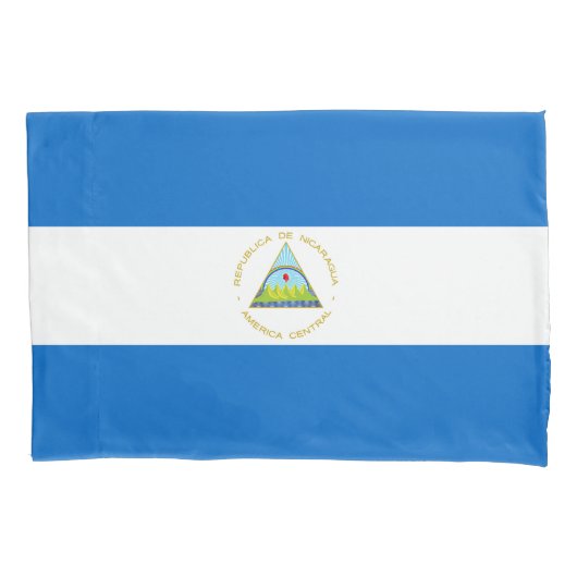 Vlag van Nicaragua Kussensloop (Voorkant)