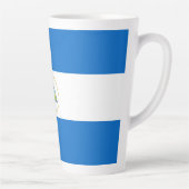 vlag van Nicaragua Latte Mok (Rechts)