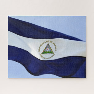 vlag van nicaragua legpuzzel