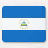 vlag van Nicaragua Muismat (Voorkant)