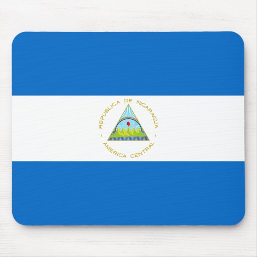 Vlag van Nicaragua Muismat (Voorkant)