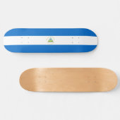 Vlag van Nicaragua Persoonlijk Skateboard (Horizontaal)