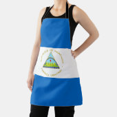 Vlag van Nicaragua Schort (Insitu)