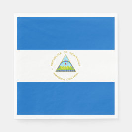 Vlag van Nicaragua Servet