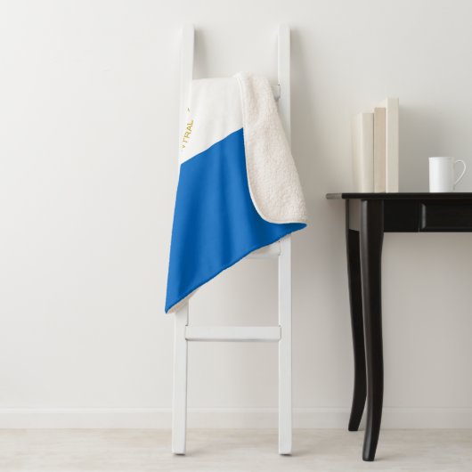 vlag van Nicaragua Sherpa Deken (In situ)