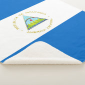 vlag van Nicaragua Sherpa Deken (3/4)