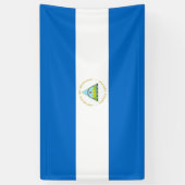 vlag van Nicaragua Spandoek (Verticaal)