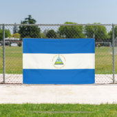 Vlag van Nicaragua Spandoek (Insitu)