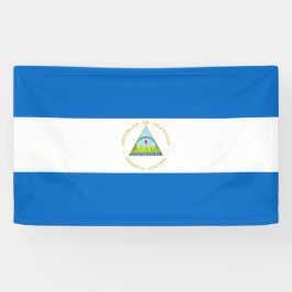 Vlag van Nicaragua Spandoek