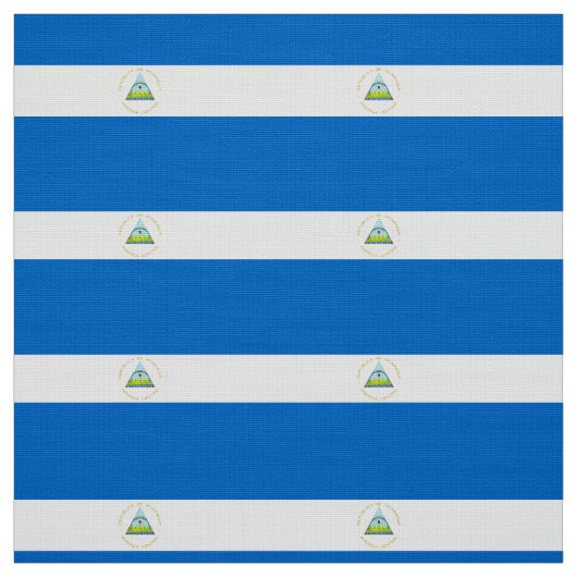 vlag van Nicaragua Stof (Swatch)