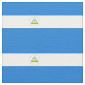 vlag van Nicaragua Stof (Close Up)
