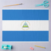 Vlag van Nicaragua Tissuepapier (Craft)