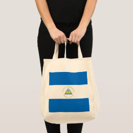 vlag van Nicaragua Tote Bag