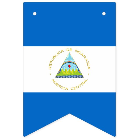 vlag van Nicaragua Vlaggetjes (Derde vlag)