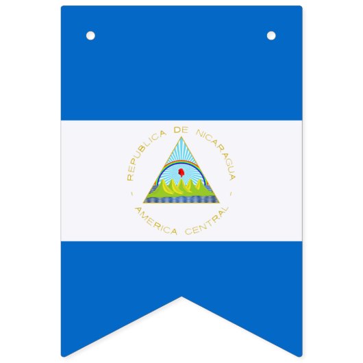 Vlag van Nicaragua Vlaggetjes (Tweede vlag)