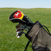 Vlag van Niedersachsen Golf Head Hoesje Golfheadcover (Insitu)