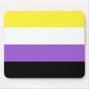 Vlag van niet-binaire pride muismat