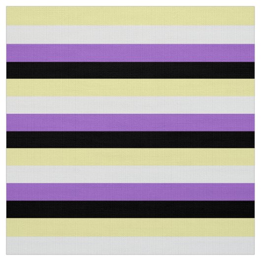 Vlag van niet-binaire pride stof (Swatch)