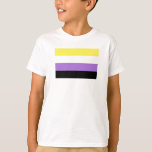 Vlag van niet-binaire Pride T-shirt