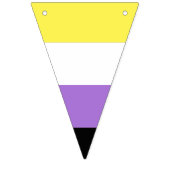 Vlag van niet-binaire pride vlaggetjes (Eerste vlag)