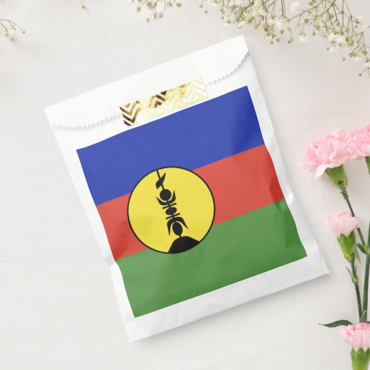 Vlag van Nieuw-Caledonië Bedankzakje (Gezegeld)