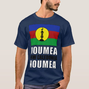 Vlag van Nieuw-Caledonië T-shirt