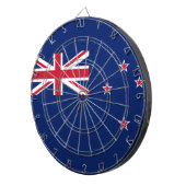 Vlag van Nieuw-Zeeland Dartbord (Voorkant Rechts)