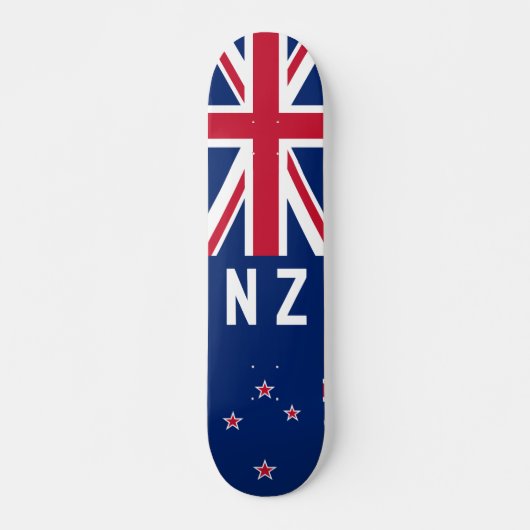 Vlag van Nieuw-Zeeland - gestileerd Persoonlijk Skateboard (Voorkant)