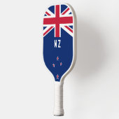 Vlag van Nieuw-Zeeland - gestileerd Pickleball Paddle (Links)