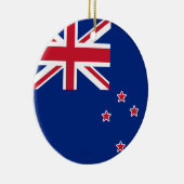 Vlag van Nieuw-Zeeland Keramisch Ornament (Rechts)