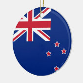 Vlag van Nieuw-Zeeland Keramisch Ornament (Links)