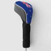 vlag van Nieuw-Zeeland (Kiwi) Golfheadcover (Schuin)