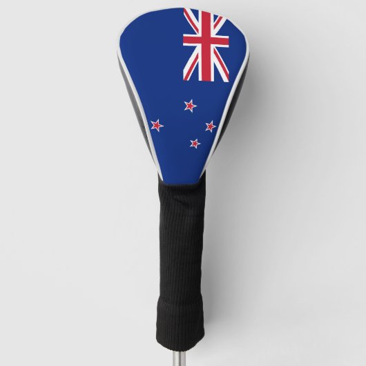 vlag van Nieuw-Zeeland (Kiwi) Golfheadcover (Voorkant)