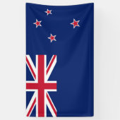 Vlag van Nieuw-Zeeland Spandoek (Verticaal)