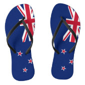 Vlag van Nieuw-Zeeland Teenslippers (Voetbed)