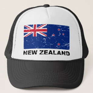vlag van Nieuw-Zeeland Trucker Pet