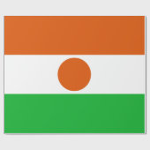 vlag van Niger (Afrikaans land) Cadeaupapier (Vlak)