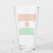 vlag van Niger (Afrikaans land) Glas (Achterkant)