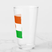 vlag van Niger (Afrikaans land) Glas (Links)