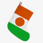 vlag van Niger (Afrikaans land) Grote Kerstsok (Voorkant (Hangend))