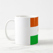 vlag van Niger (Afrikaans land) Koffiemok (Links)