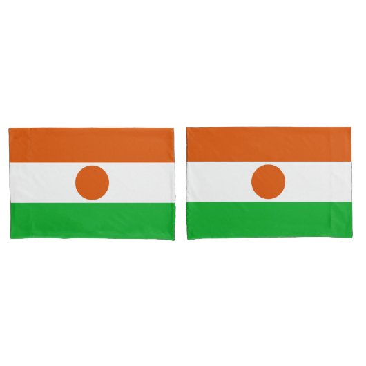 vlag van Niger (Afrikaans land) Kussensloop (Voorkant-Set)
