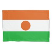 vlag van Niger (Afrikaans land) Kussensloop (Voorkant-Links)