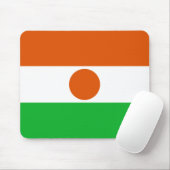 vlag van Niger (Afrikaans land) Muismat (Met muis)