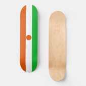 vlag van Niger (Afrikaans land) Persoonlijk Skateboard (Voorkant)